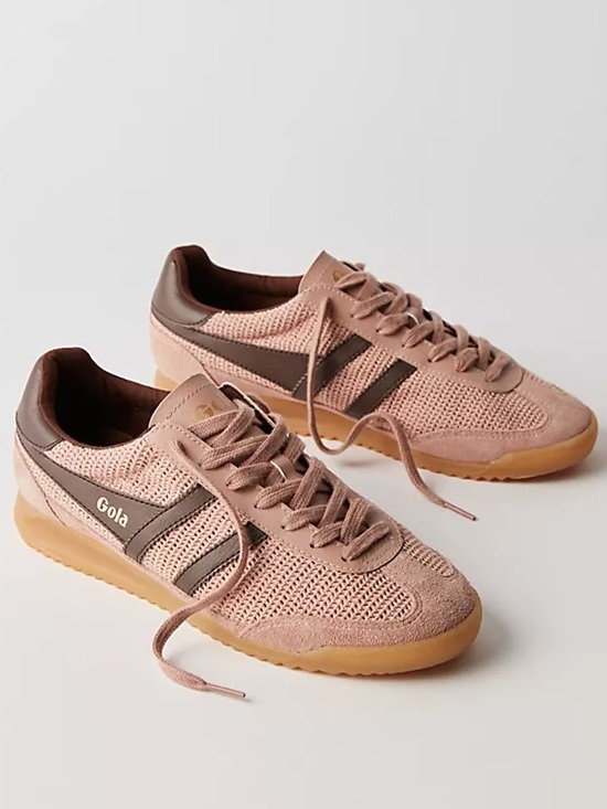 Gola Shoes - New Gola Tornado Zephyr Sneakers Cameo Dark Brown